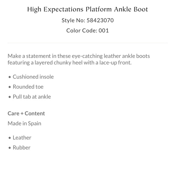 • Paloma Barcelo Platform ankle boots • - Picture 4 of 4